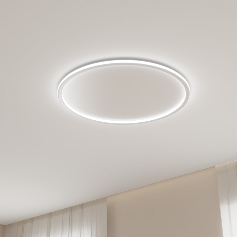 Runde LED Deckenleuchte – LUNARING