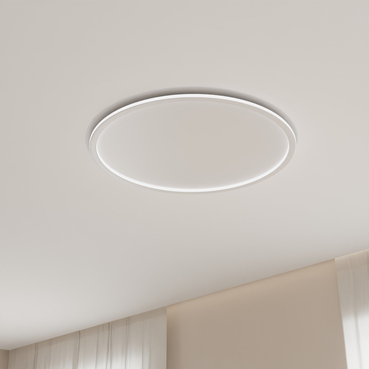 Runde LED Deckenleuchte – LUNARING