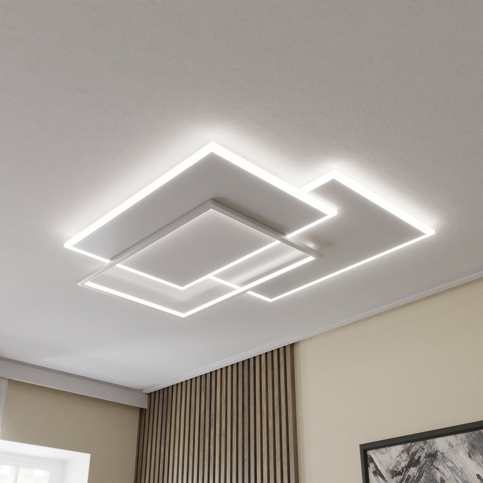 LED Deckenleuchte quadratisch – LUMOSQUARE