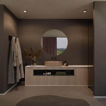 Runder Badspiegel - Navo