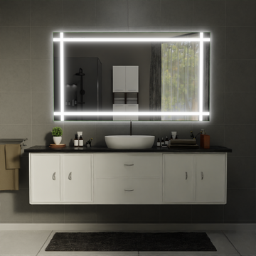 LED Badspiegel - Moon