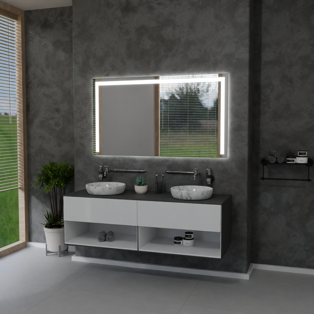 LED Badspiegel - Simba