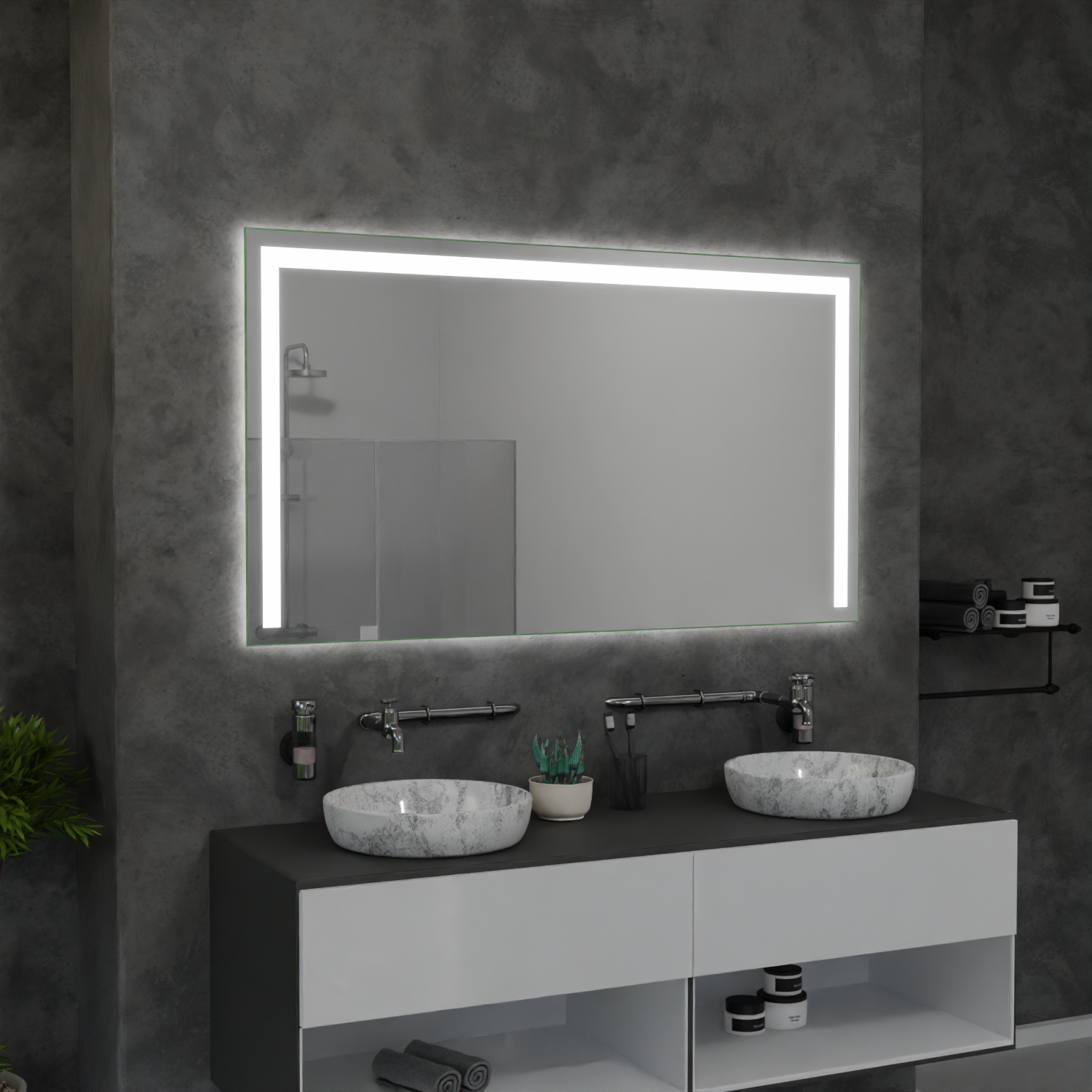 LED Badspiegel - Simba